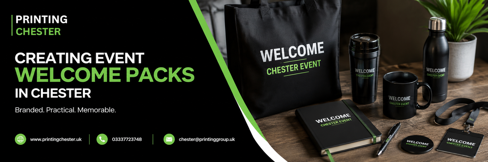 Creating Event Welcome Packs in Chester